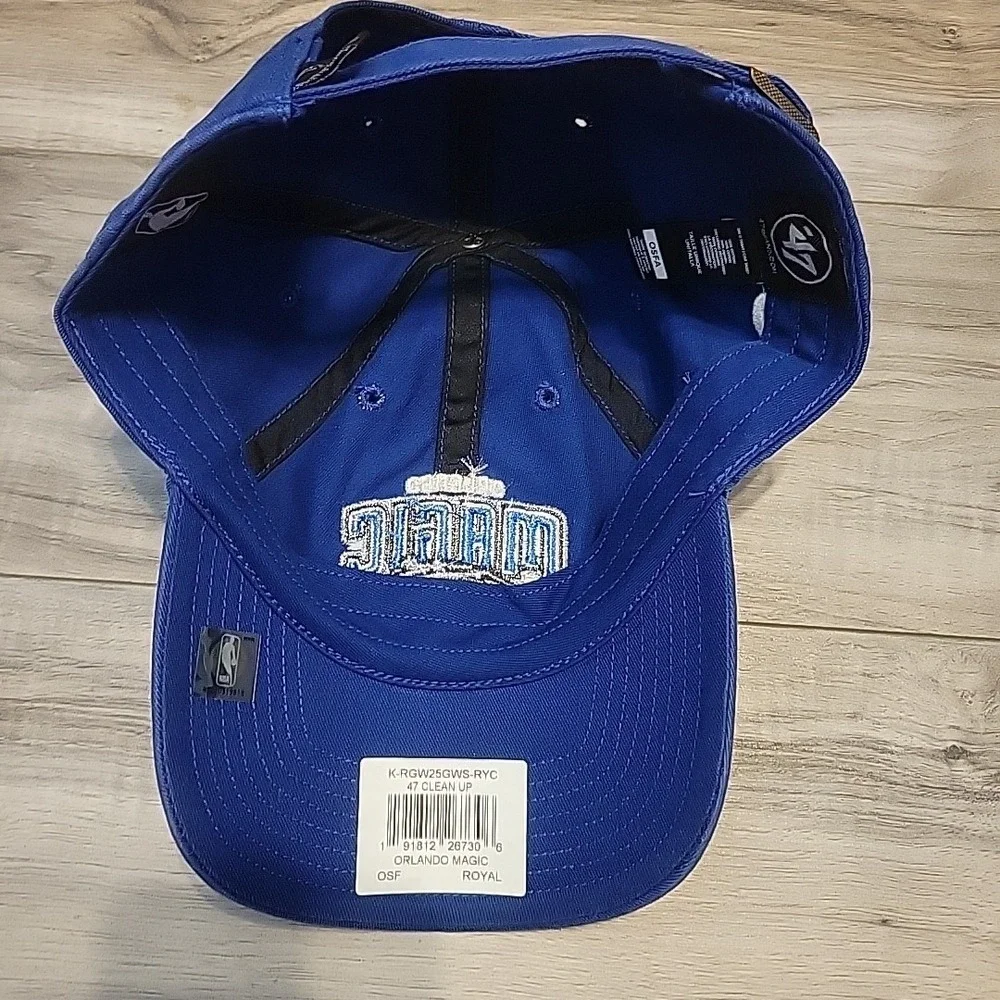 Orlando Magic NBA 47 Clean‎ Up Strap Back Adjustable Cap